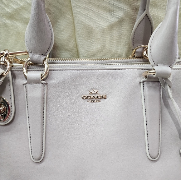 Coach Crossby Carryall Satchel with crossbody strap - Picture 6 of 14